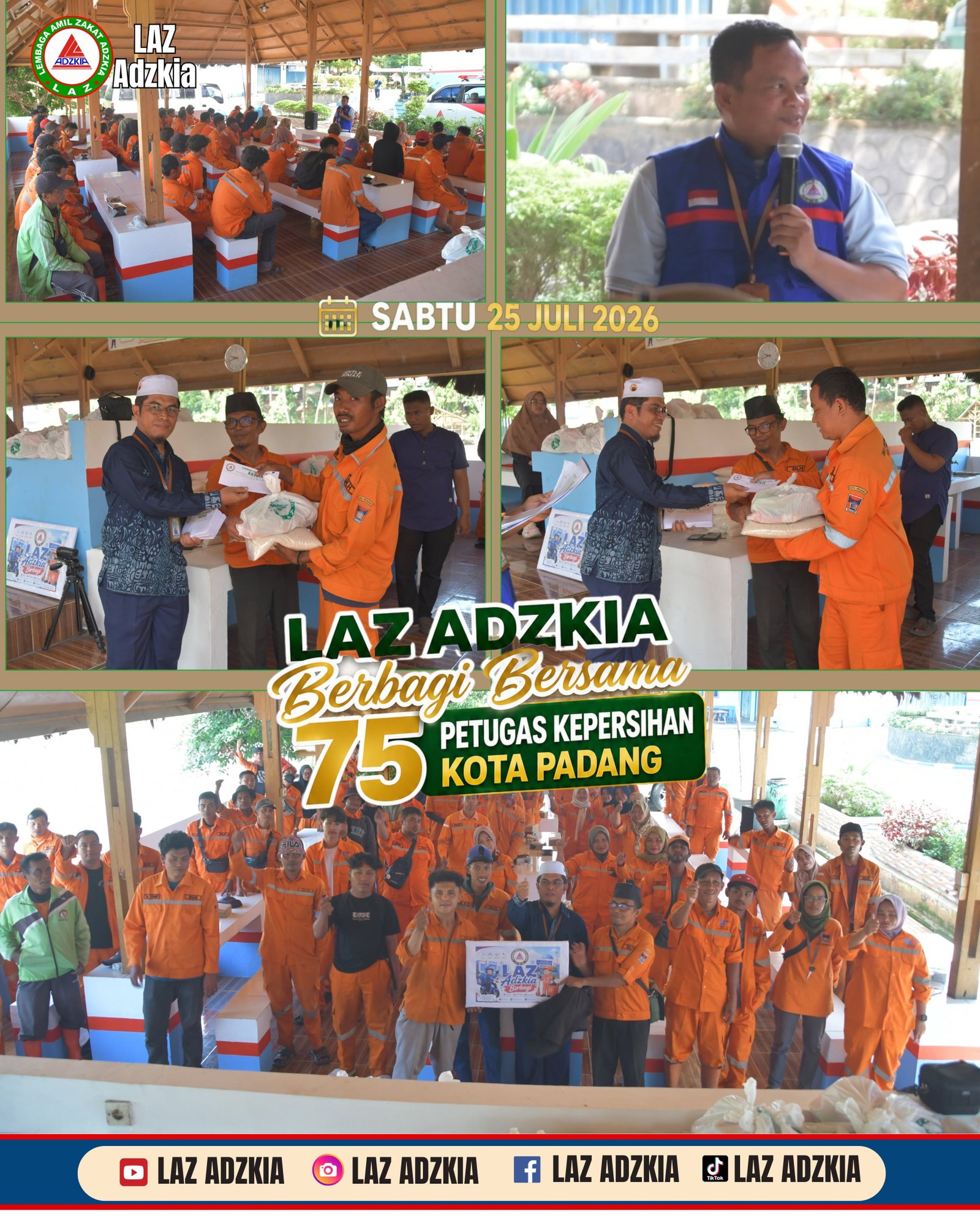 Berbagi Bersama Petugas Kebersihan